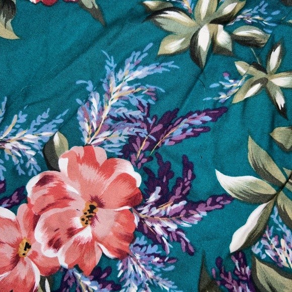 Vintage Floral Womens Dress Large XL L Shabby Prairie - Picture 2 of 6